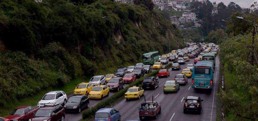circulación vehicular
