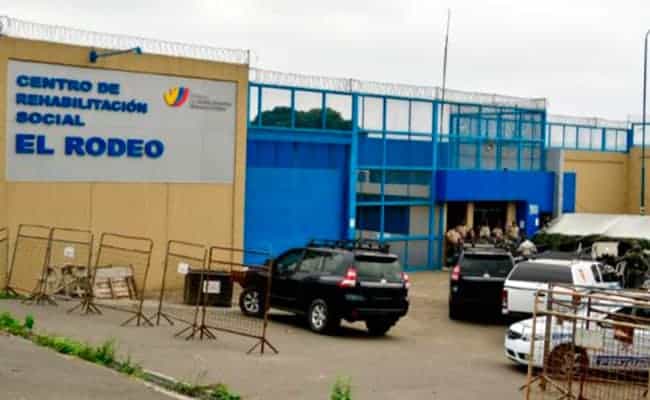 PPL se fugaron de la cárcel El Rodeo, en Portoviejo