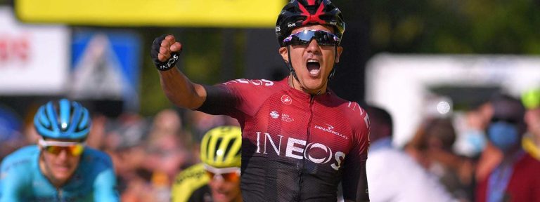 Richard Carapaz en el INEOS Team.