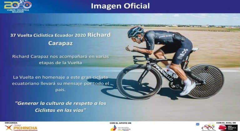 La Vuelta al Ecuador 2020 llevará el nombre de Richard Carapaz