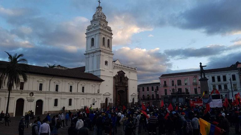Los manifestantes odian a Quito, dice vicealcalde Guarderas