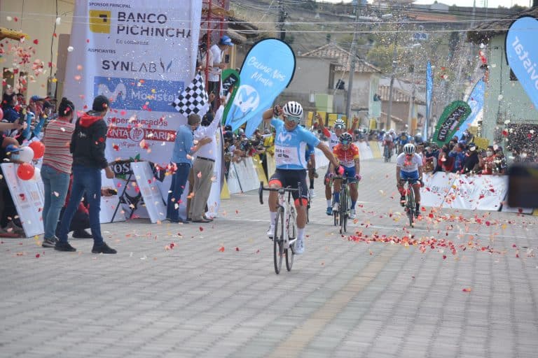 Montenegro y Burbano van por el título de campeón de la Vuelta al Ecuador