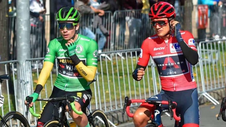 La Vuelta: Roglic y Carapaz mantienen sus tiempos; Philipsen gana la etapa 15