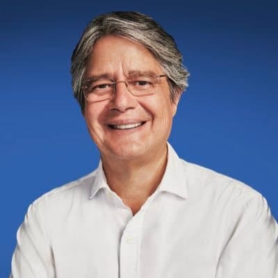Guillermo Lasso, candidato de la alianza CREO - PSC.