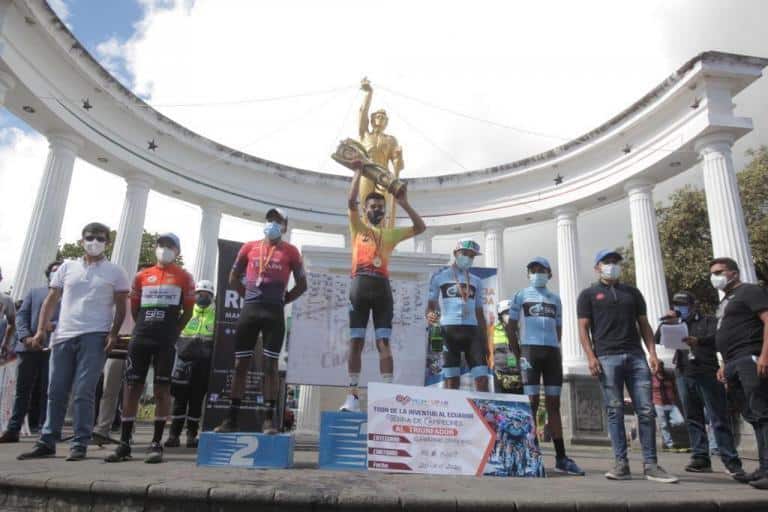 Peñafiel, Rosero y Yar lograron los títulos del Tour a la Juventud Ecuador 2020