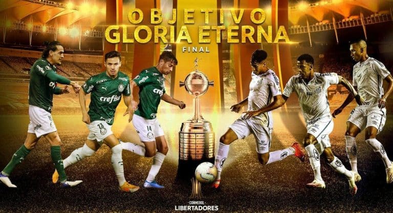 Palmeiras y Santos protagonizan la tercera final de Libertadores entre brasileños
