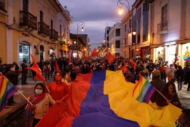 Movimiento indígena ya está en Quito; próxima parada: el CNE