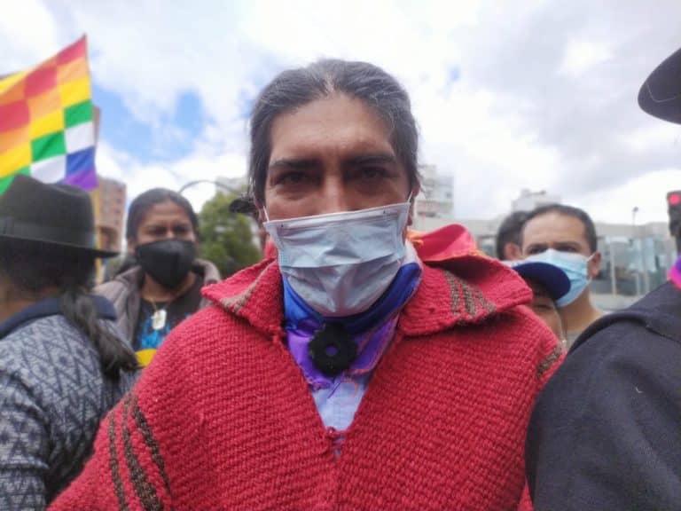 Cuatro movimientos respaldan la candidatura de Yaku Pérez