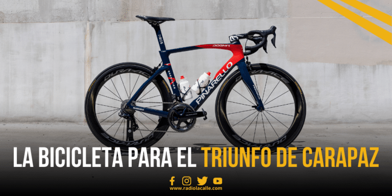 Sobre esta bicicleta Richard Carapaz buscará hacer historia en Le Tour
