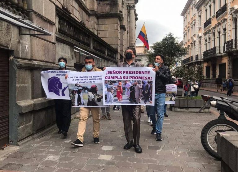 ‘Visa Violeta’ no se ha otorgado a comunidad de afganos en Ecuador