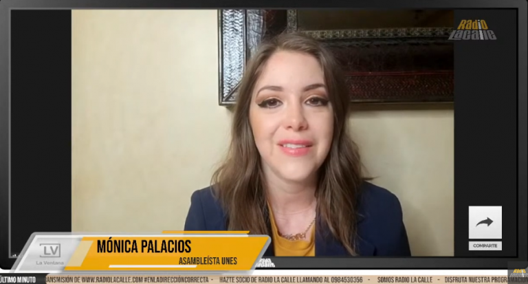 Mónica Palacios: “Tratan de privatizar los servicios públicos de forma agresiva”