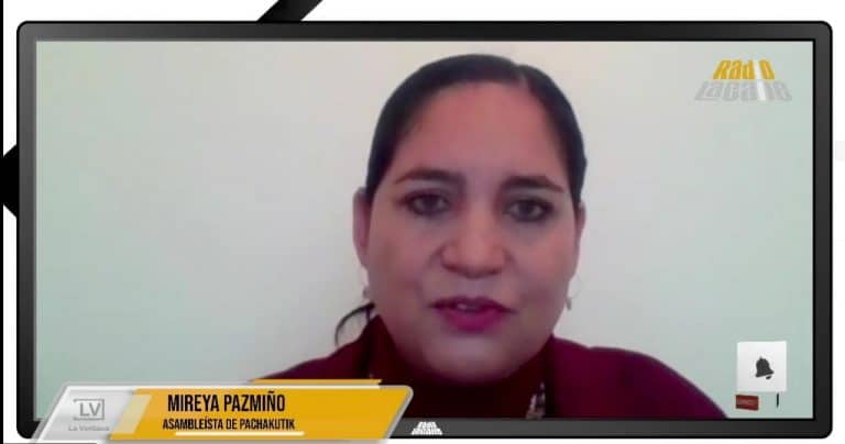 Pachakutik necesita un cambio de dirigencia asegura la asambleísta Mireya Pazmiño