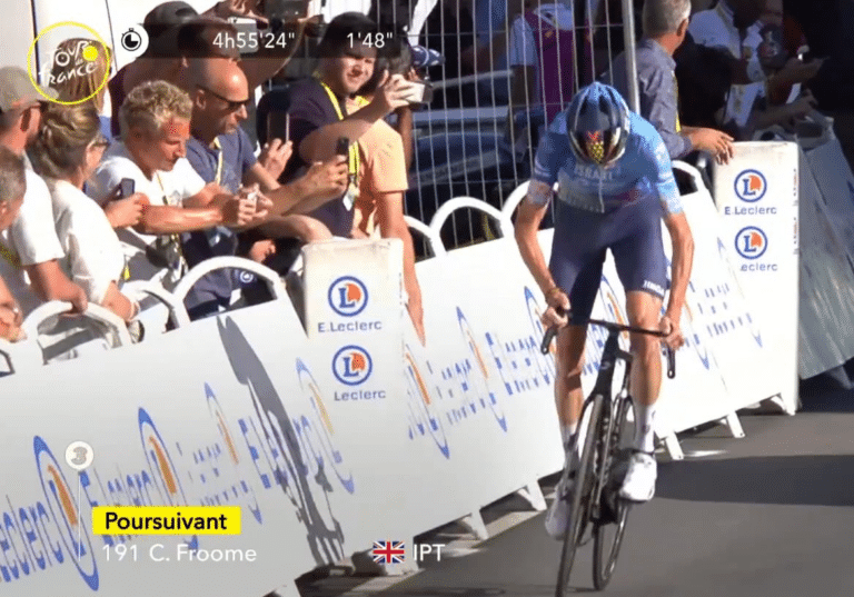 Froome aparece en una etapa 12 del Tour con pocos cambios
