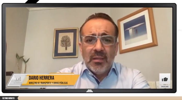 «El presupuesto del Ministerio es de USD 337 millones», dice Herrera