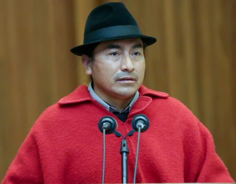 Audiencia de Leonidas Iza se aplaza hasta nuevo aviso