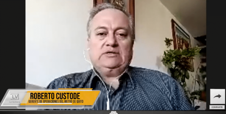 Roberto Custode: “La operación del metro se llevará a cabo en diciembre”