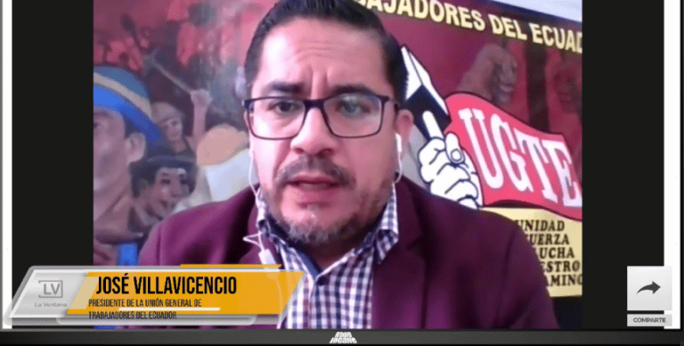 José Villavicencio: “El Gobierno busca legalizar la flexibilización laboral”