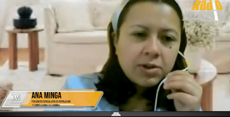 Ana Minga: “quien detonó la bomba en Quito podría cometer un acto peor”