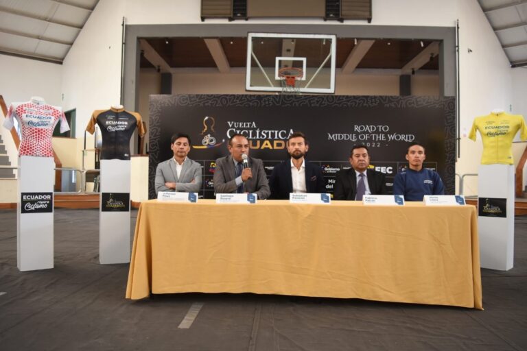 El Ministerio del Deporte será el principal promotor de la Vuelta al Ecuador 2022