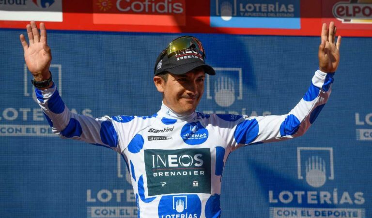 La «locomotora» consolida el liderato de la montaña en la Vuelta a España