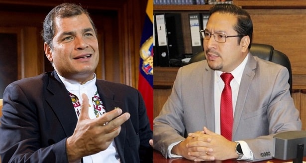 Correa afirma que Ulloa lo buscó para «salvarse» de la destitución
