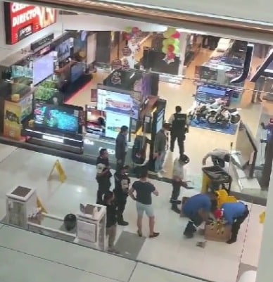 Policía aclaró el incidente ocurrido en el Mall del Sol de Guayaquil