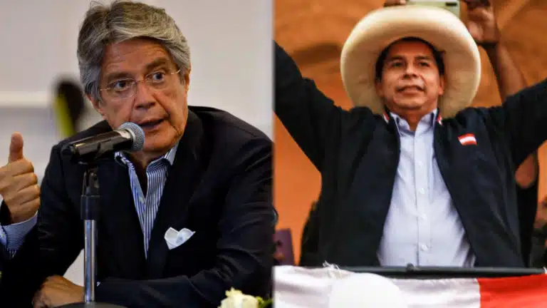 Lasso acusó a Castillo de violentar el orden constitucional de Perú