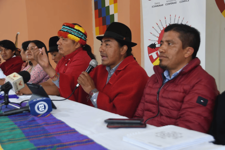 Conaie definirá acciones frente al Gobierno de Lasso