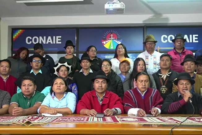 Iza sobre minería en Fierro Urco: «Lasso rompió con los acuerdos»