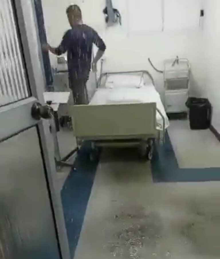 Abandono del Estado provoca «cascadas» en hospital público