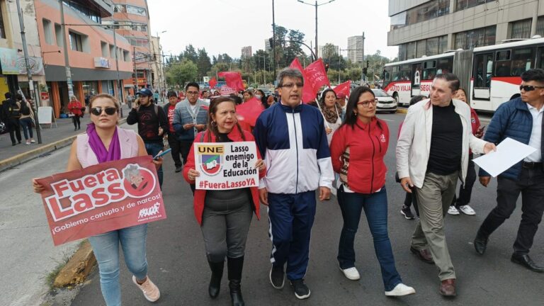 UNE convoca a nuevas movilizaciones para exigir la salida de Lasso