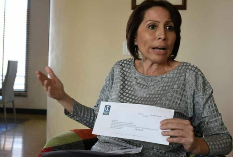 María de los Ángeles Duarte salió de la Embajada de Argentina