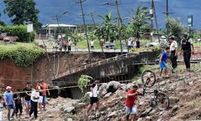 Un puente colapsó en la provincia de Los Ríos