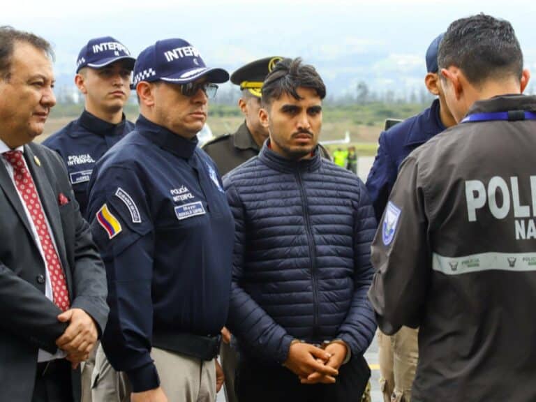 Germán Cáceres ya se encuentra en la Cárcel 4 de Quito