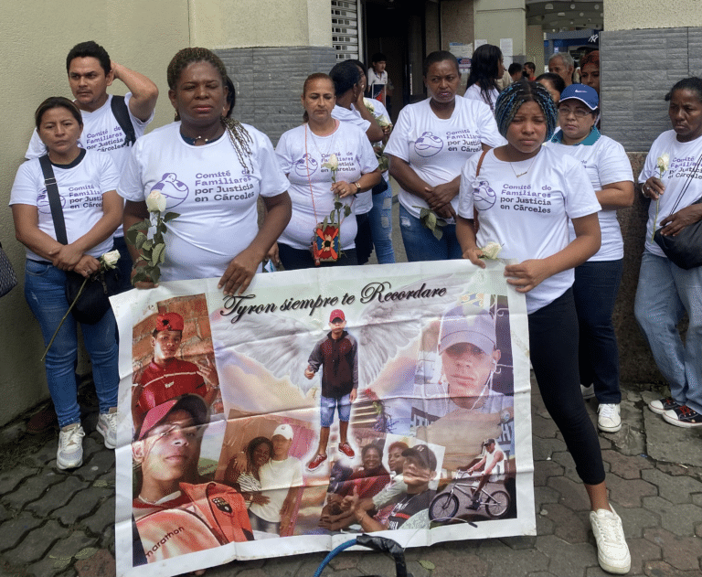 Familias de presos asesinados demandaron al Estado ecuatoriano