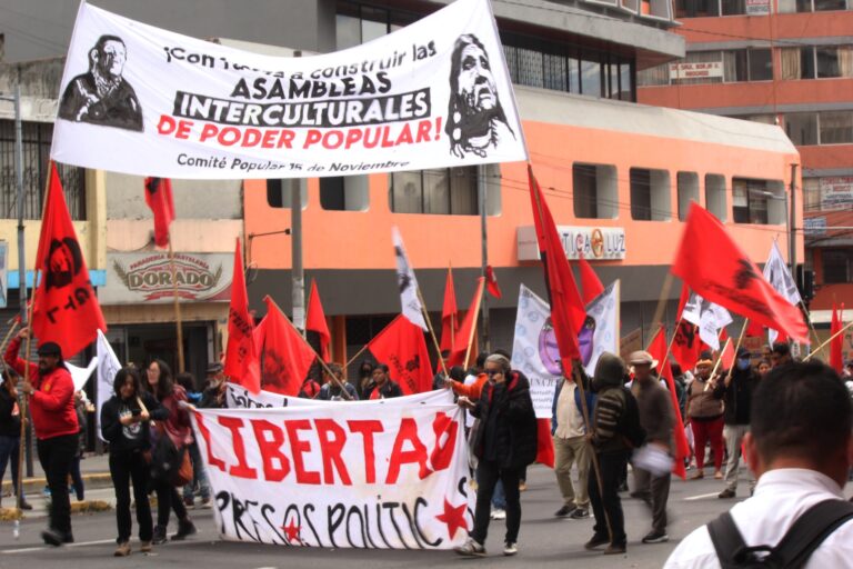 1 de Mayo en Quito: no todos tienen el privilegio de la protesta