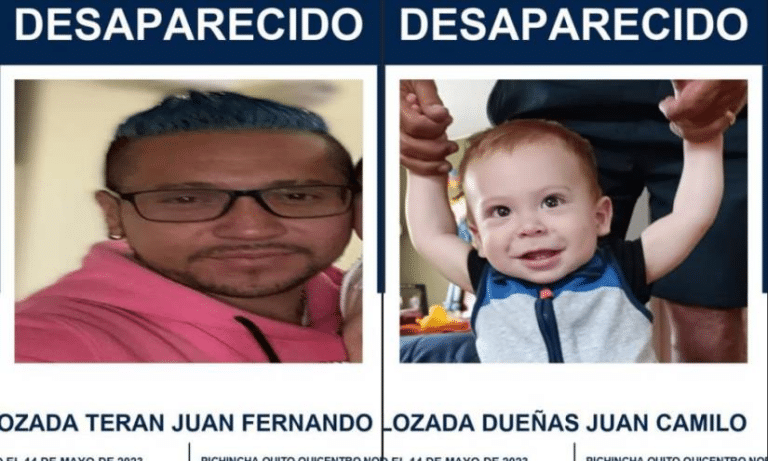 Hallan a bebé reportado como desaparecido, en Quito