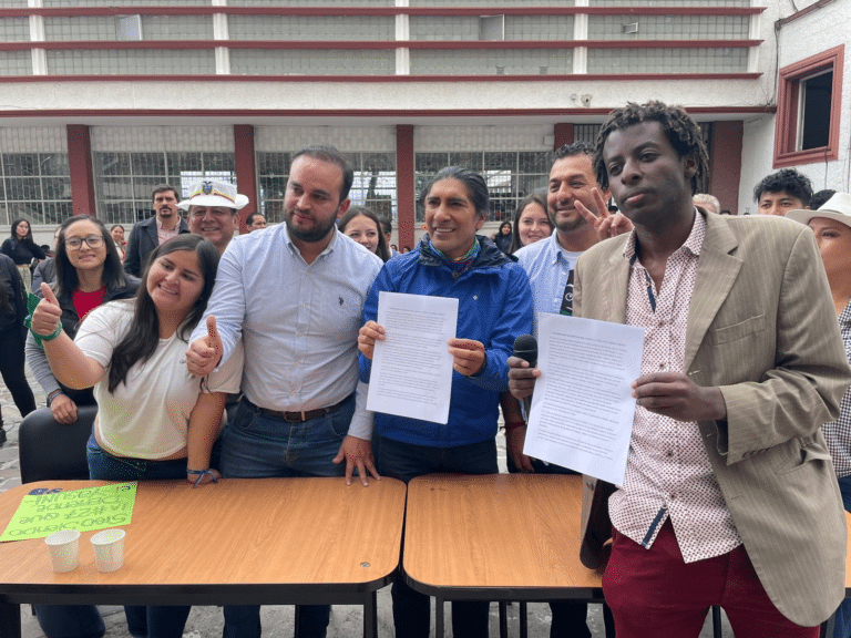 FEUE anuncia su respaldo a la candidatura de Yaku Pérez