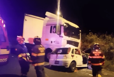 Fatal accidente en Quito