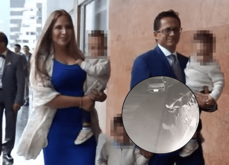 Intento de ataque a la familia de Freddy Carrión quedó grabado