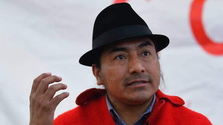Leonidas Iza: »Hay que acabar con la derecha ecuatoriana»