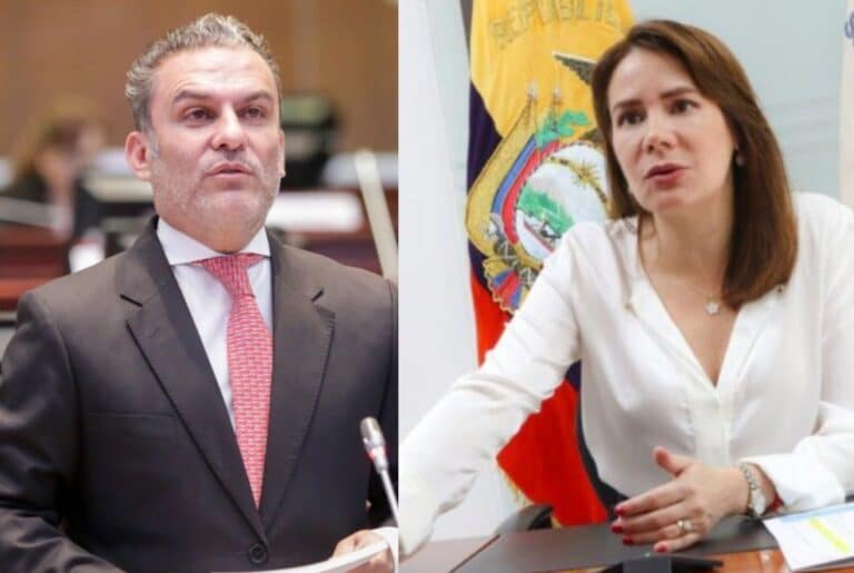 Según Serrano, la mafia albanesa se reunió con la ministra de Telecomunicaciones