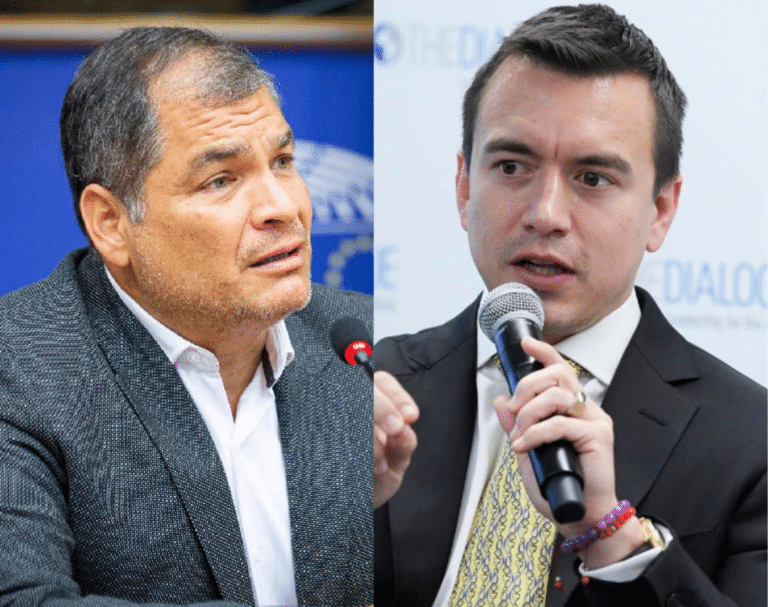 Correa: «No, Daniel, la democracia, la justicia y la moral no protegen individuos» como Diana Salazar