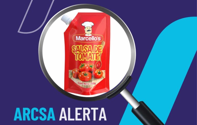 Alerta por presencia de plomo en Salsa de Tomate Marcello’s, confirma Arcsa
