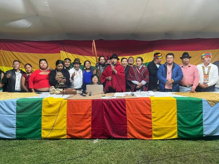 Leonidas Iza será el candidato presidencial de Pachakutik