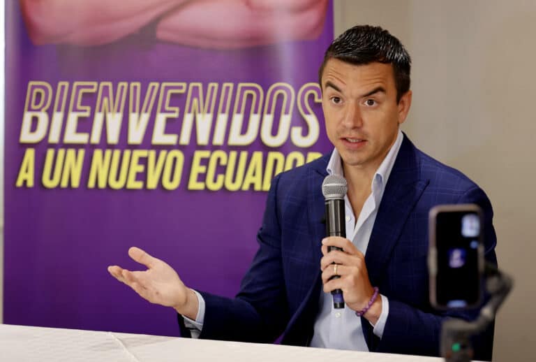 Noboa enfrenta acumulación de denuncias en el Tribunal Contencioso Electoral