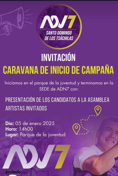 ADN anuncia eventos por inicio de campaña; sus candidatos a reelección no solicitaron la licencia sin sueldo