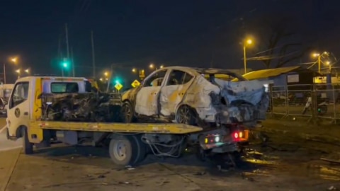 Coches bomba explotaron frente a la Penitenciaría del Litoral en Guayaquil: un fallecido y dos heridos