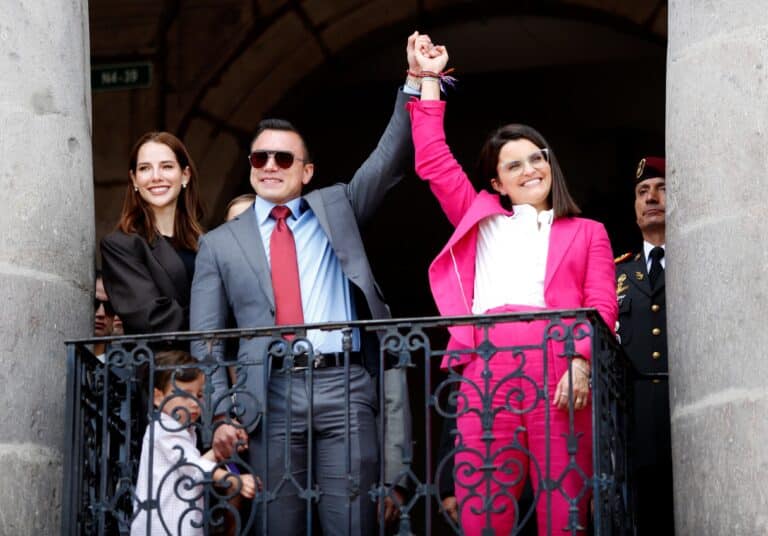 Gobierno alerta atentado contra Noboa y culpa a «los malos perdedores»