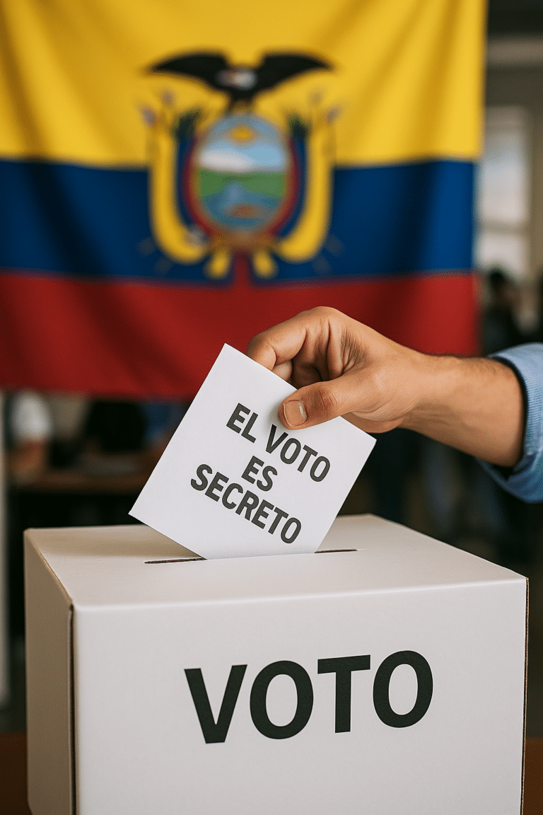 Ecuador se prepara para una reñida segunda vuelta presidencial
